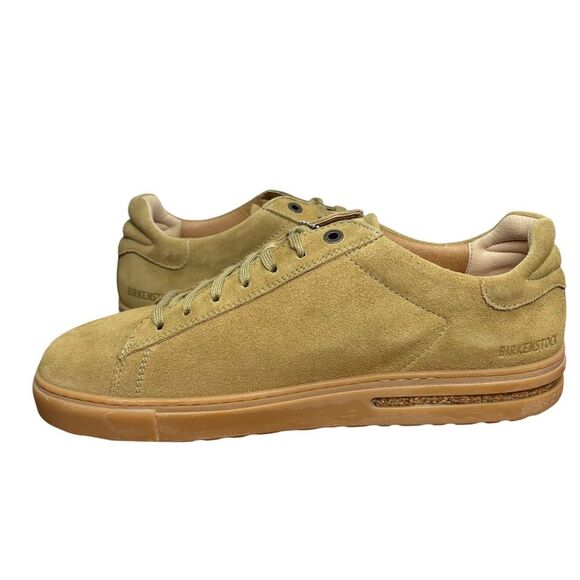 NEW Birkenstock Bend Low Suede Leather Khaki, Regular Fit EU 42, US L 11, US M 9 - Picture 6 of 9